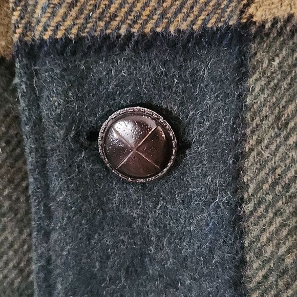 Vintage Wool Plaid Custom Styled Outerwear Plaid Jacket 42 - Picture 3 of 13